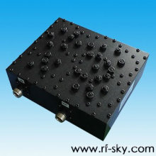 547-617MHz Gamme de fréquences NK Type de connecteur Rf Cavity Filter FX-547-617-100